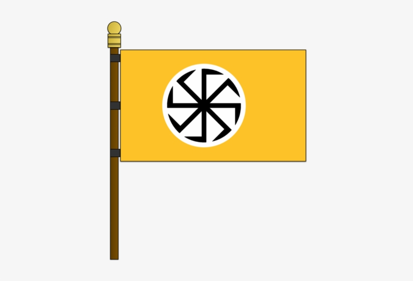 Communist Drawing Flag Russia - Slavic Flag, transparent png #1983517