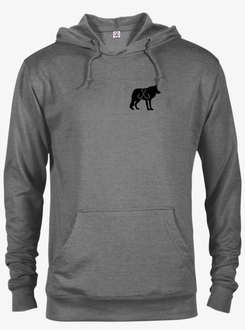 Black Wolf Terry Hoodie - Got Apparel Unisex French Terry Hoodie Halloween Scary, transparent png #1983537