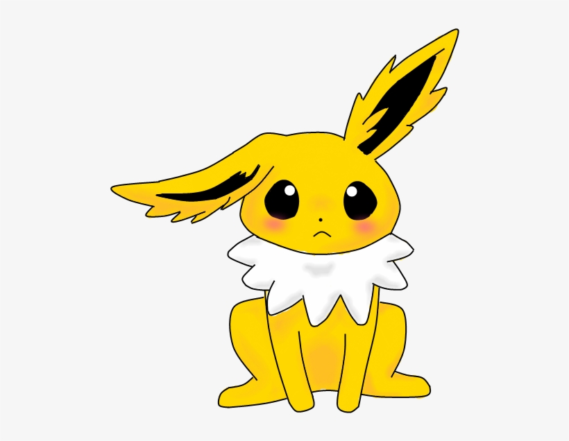 Jolteon Chibi By Alpha - Cute Drawings Of Jolteon, transparent png #1983581