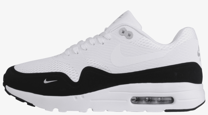 Nike Air Max 1 Ultra Essential White / White / Black - Nike Air Max, transparent png #1983701