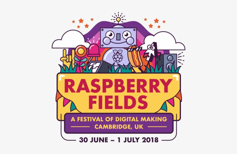 Raspberry Fields 2018 Raspberry Pi Festival - Raspberry Pi, transparent png #1983737