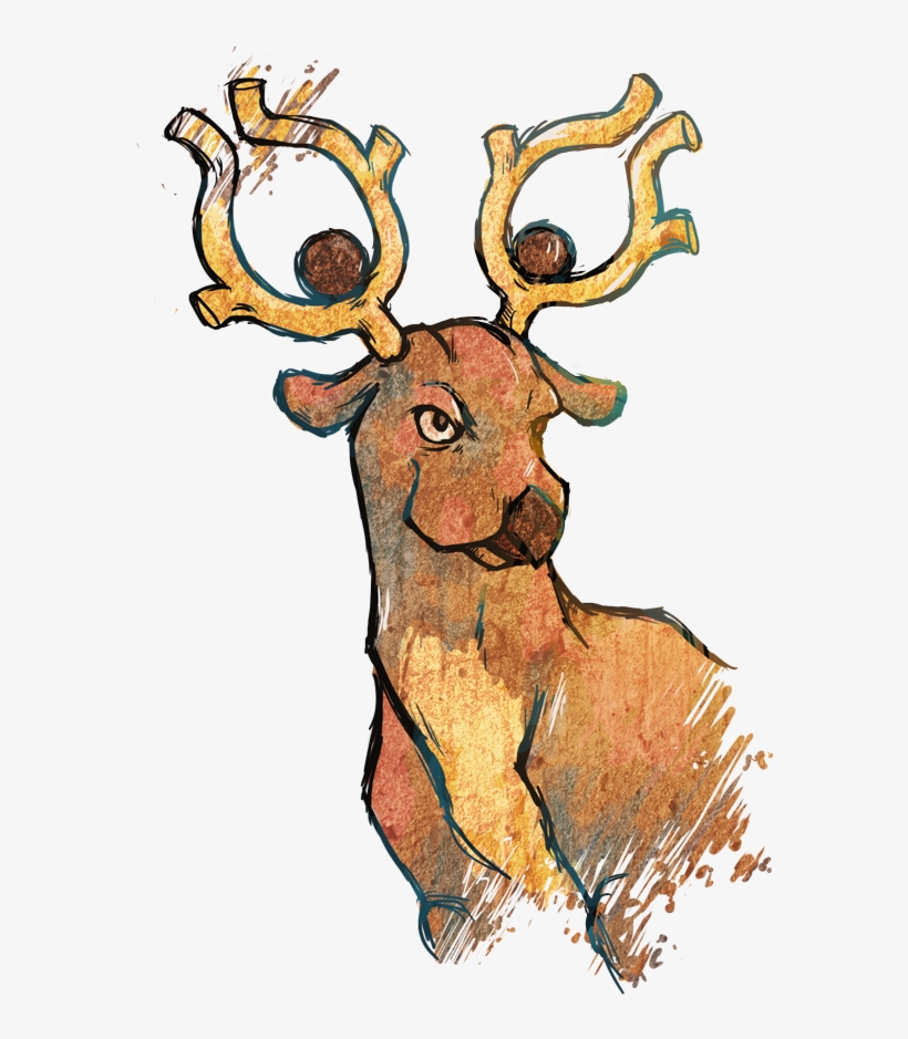 Drowzee Stantler Reeve ♂ Buck ♂ Level 10 Level - Cartoon, transparent png #1983786