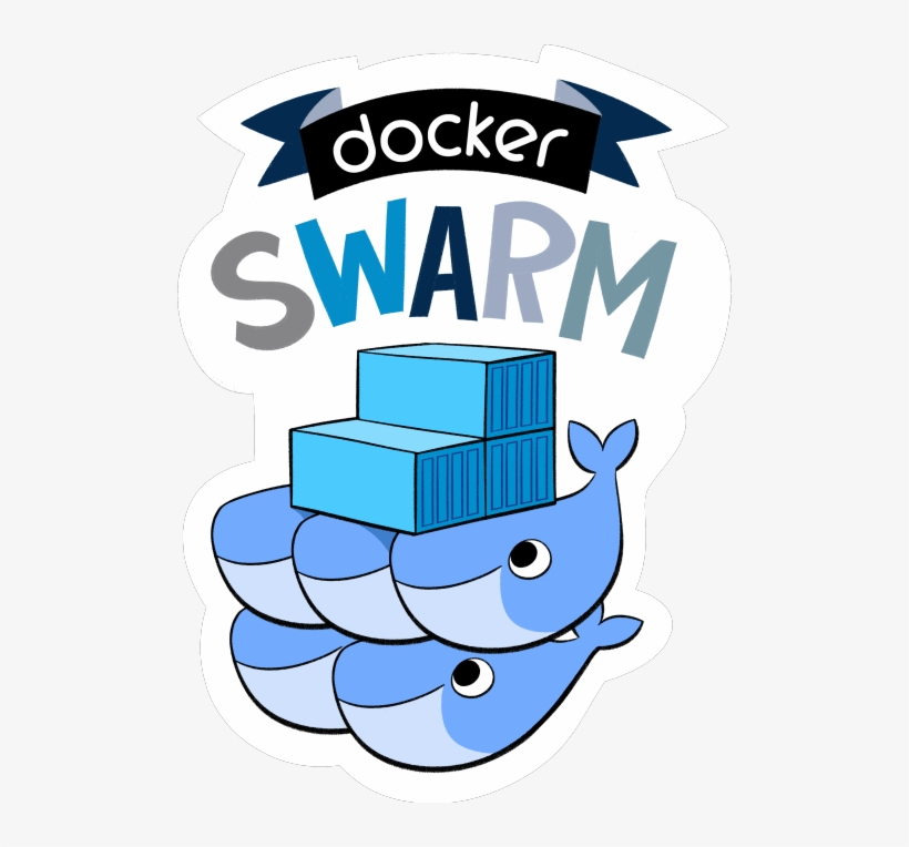 How To Setup A Docker Swarm Cluster With Raspberry - Docker Swarm Logo, transparent png #1983866