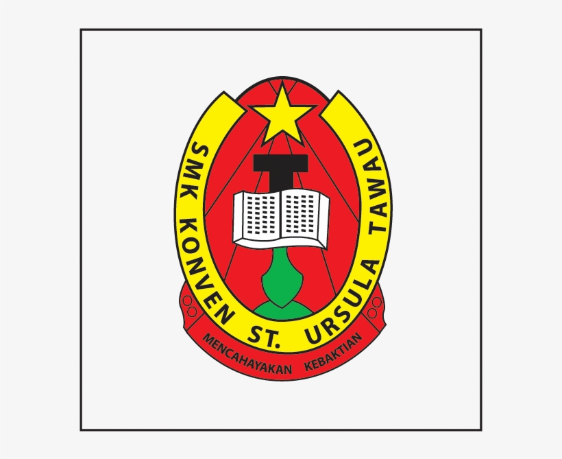 Sekolah Menengah Konven St - Emblem, transparent png #1983989