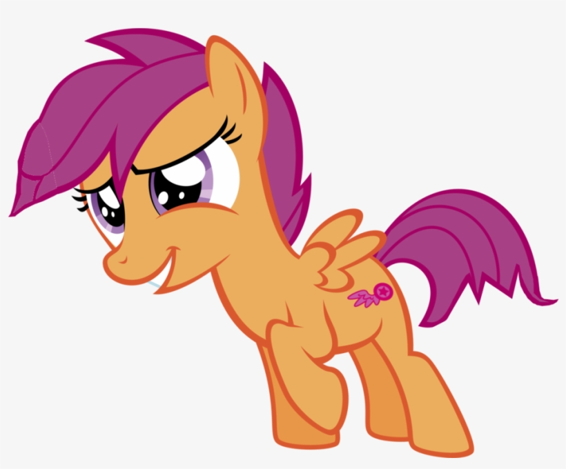 Scootaloo Big Eyes Png Profile Picture - Scootaloo Old Cutie Mark, transparent png #1983993