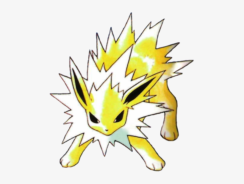 Surge To Celadon City - Jolteon Gen 1 Art, transparent png #1984073