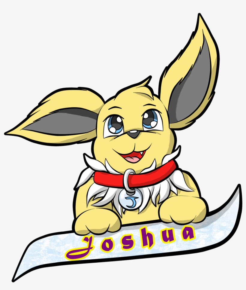 #pokemon #jolteon #furryart #badge #commission #lunamuenster - Cartoon, transparent png #1984093