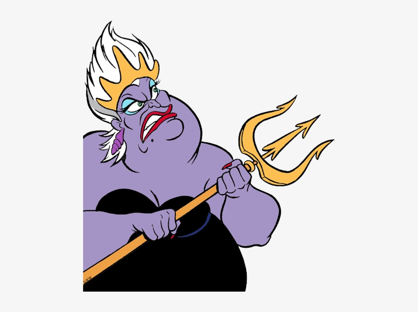 Trident Angry Ursula, Trident - Ursula Trident, transparent png #1984096