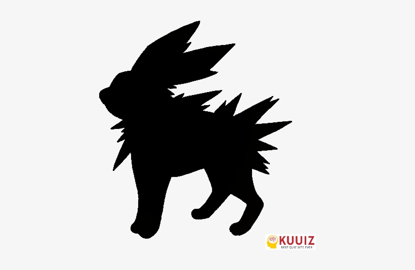 Pokemon Silhouette At Getdrawings - Pokemon Silhouette Jolteon, transparent png #1984114