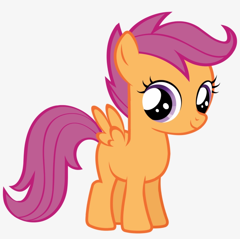 Scootaloo Big Eyes Png Profile Picture - Scootaloo My Little Pony Friendship Is Magic Cute Giant, transparent png #1984341
