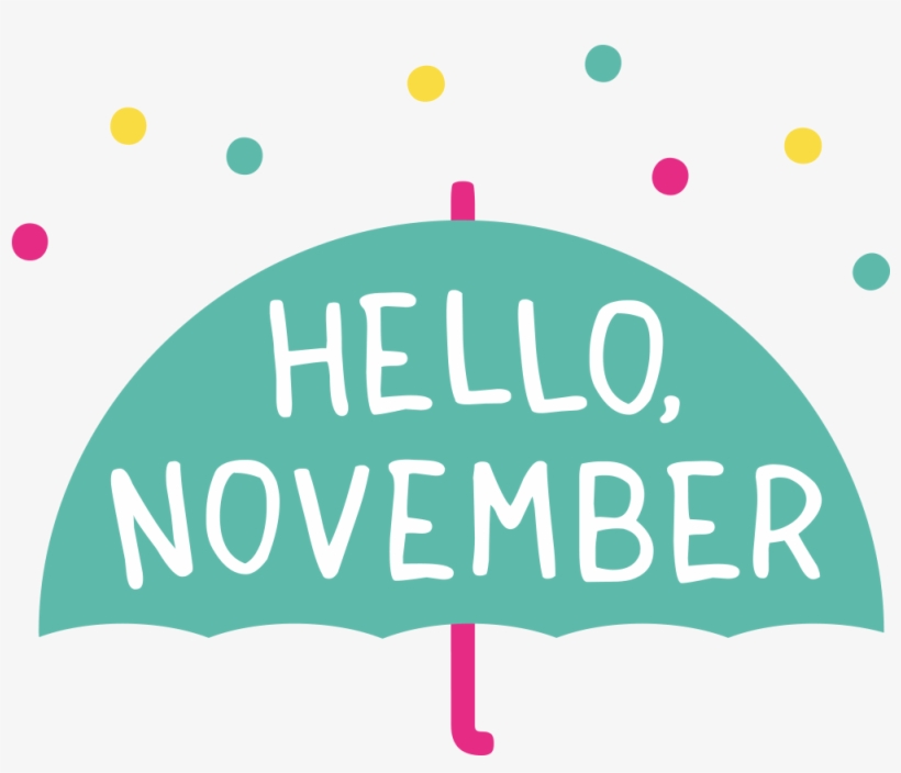 November - Hello November, transparent png #1984419