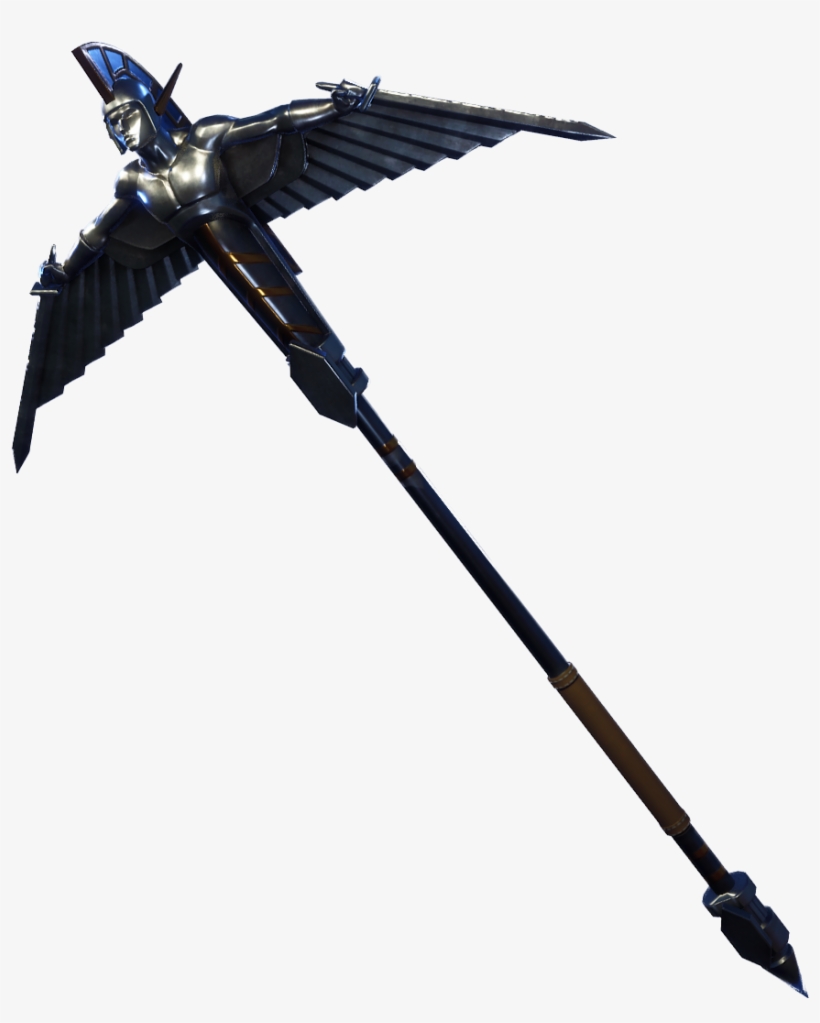 Fortnite Pickaxe - Fortnite Raven Skin Pickaxe, transparent png #1984521