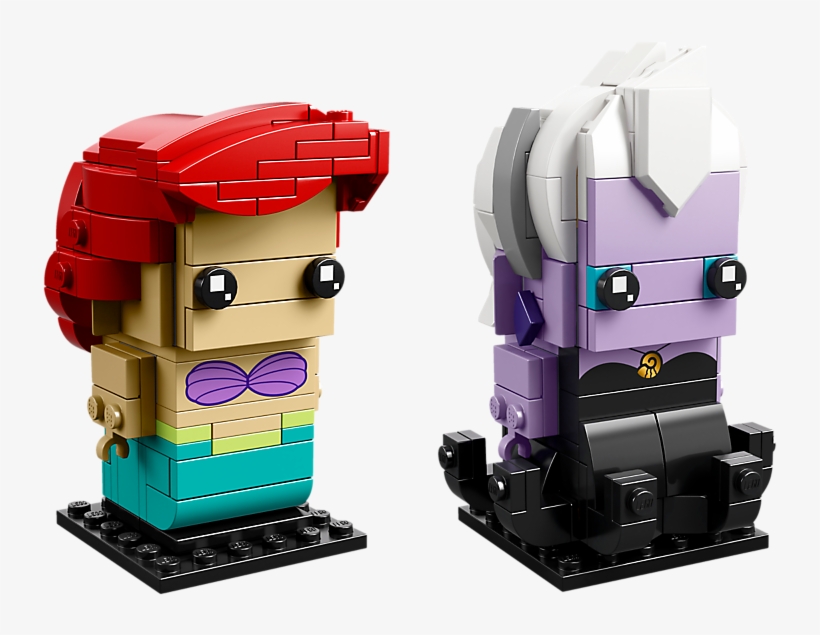 Ariel & Ursula - Lego 41623, transparent png #1984654
