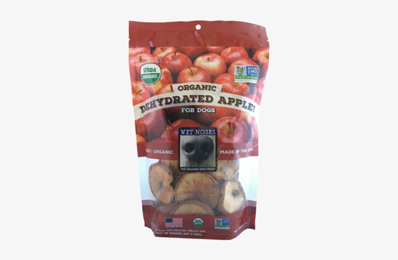 Apples Slices 5oz - Wet Noses Organic Dehydrated Apples Dog Treats, 5-oz, transparent png #1984737