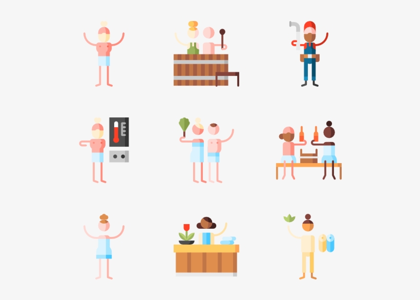 Sauna - Graphics, transparent png #1984962