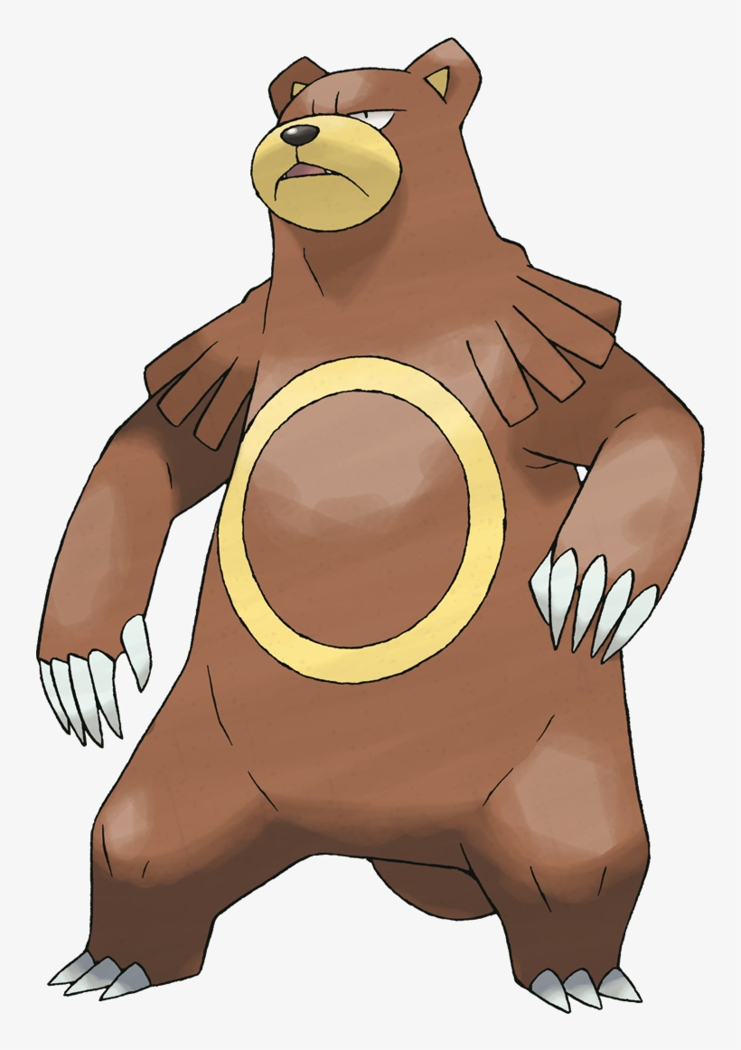 Ursaring - Pokemon Ursaring, transparent png #1985091