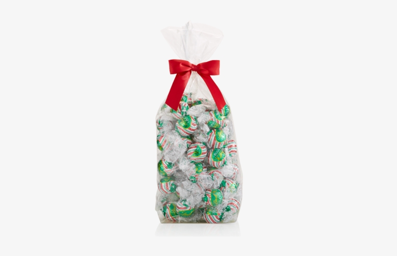 Milk Peppermint Cookie Lindor Truffles Gift Bag - Lindt, transparent png #1985450