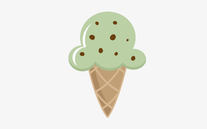 Mint Clipart Ice Cream - Mint Ice Cream Clipart, transparent png #1985723