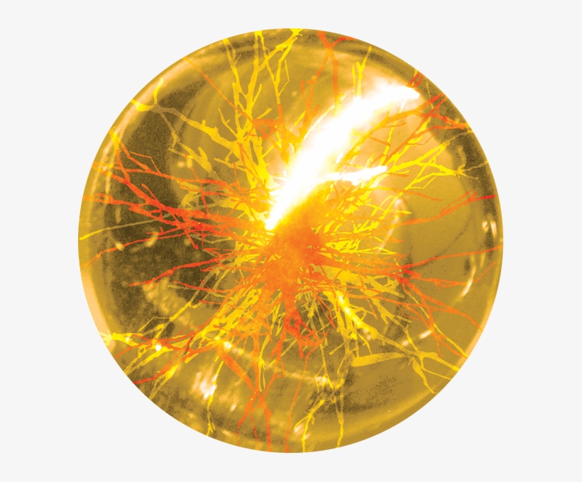 Transparent Orb Glow - Yellow Orb Png, transparent png #1985916