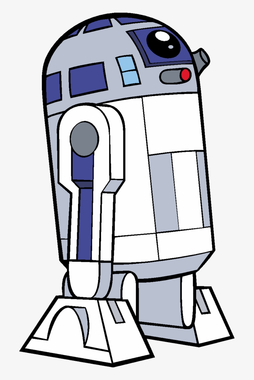 Kisekae 2 Prop - Star Wars Cartoon R2d2, transparent png #1985987