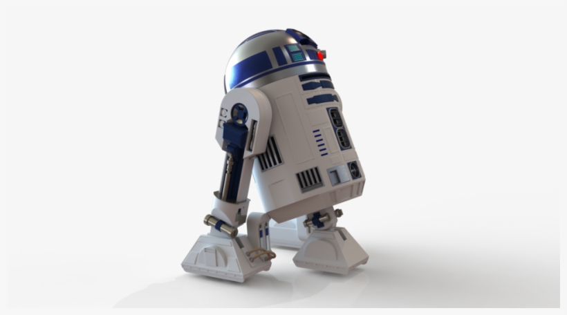 Load In 3d Viewer Uploaded By Anonymous - R2-d2, transparent png #1986010