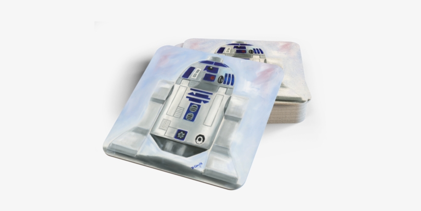 R2d2 Coasters - R2-d2, transparent png #1986072