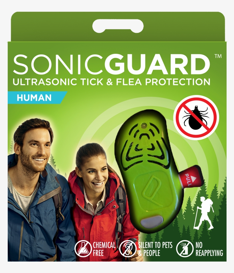 Sonicguard Human Ultrasonic Tick And Flea Repeller - Tickless For Humans, transparent png #1986168
