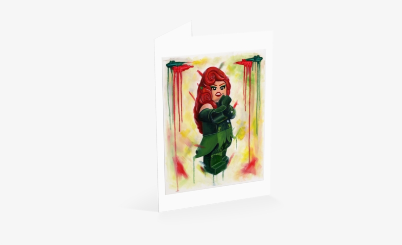 Poison Ivy Card - Poison Ivy, transparent png #1986187