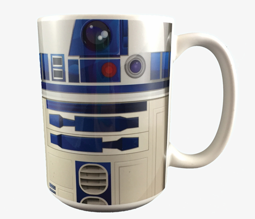 R2d2 Character Mug - Star Wars R2-d2 Apron, White, transparent png #1986230