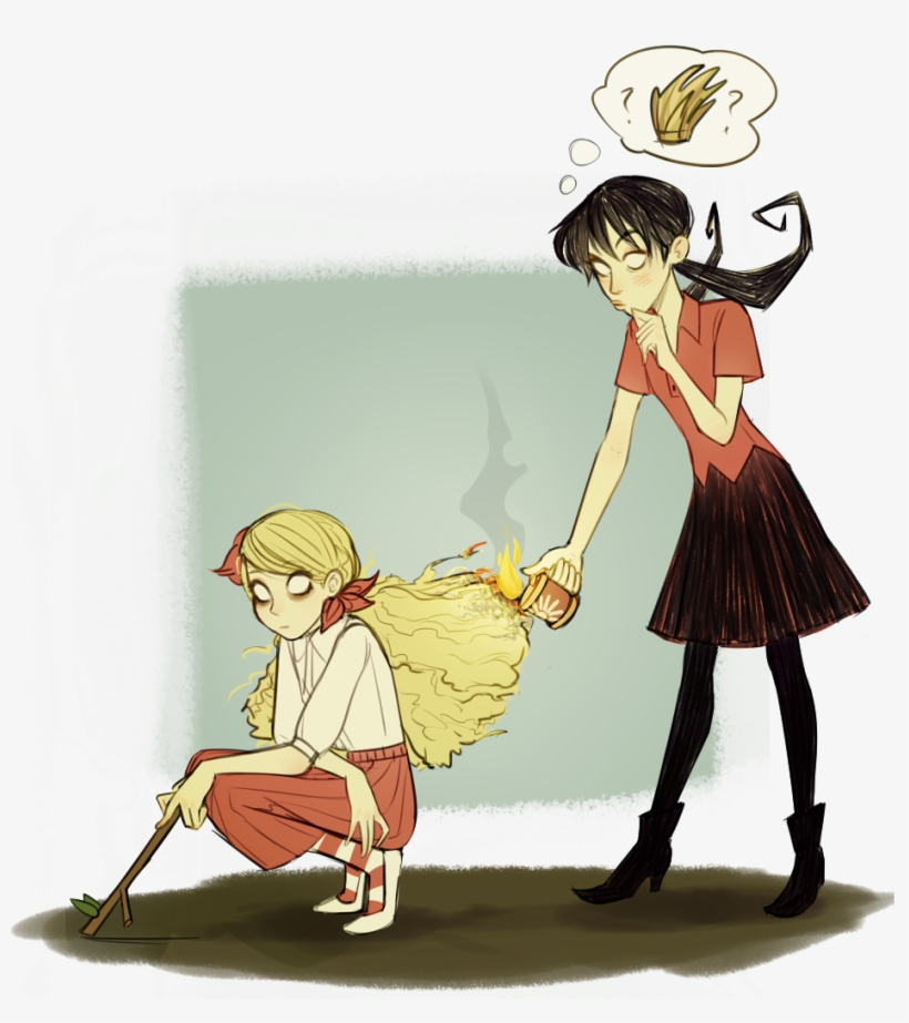 View Samegoogleiqdbsaucenao , - Dont Starve Willow And Wendy, transparent png #1986247