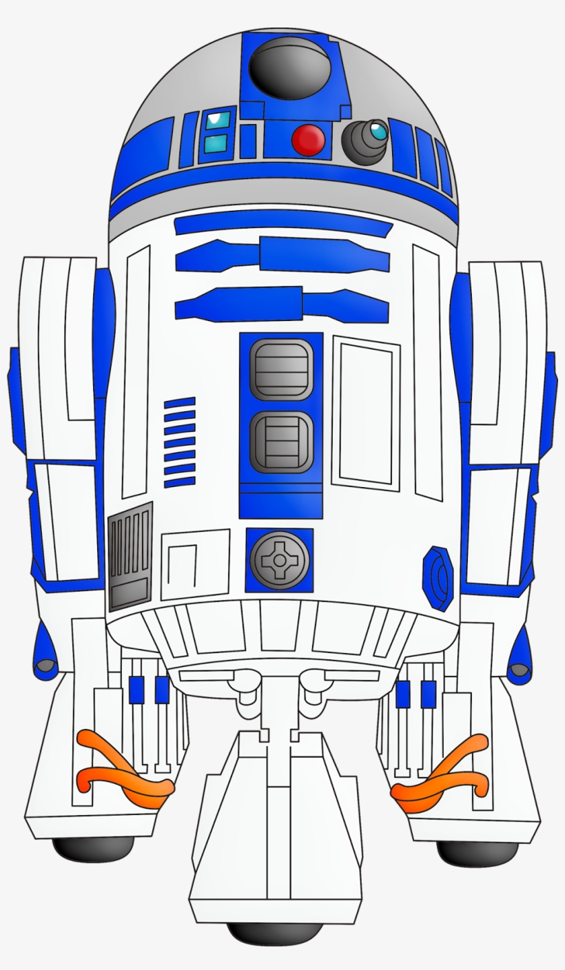 R2d2 Star Wars Vector Model Svg Cdr Ai Pdf Eps Files - Star Wars, transparent png #1986458