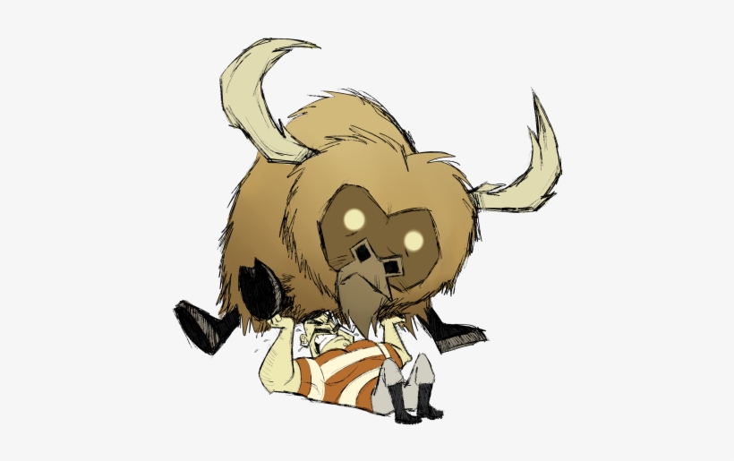 Wolfgang Begins To Benchpress A Beefalo, Just Because - Don T Starve Tier List, transparent png #1986534