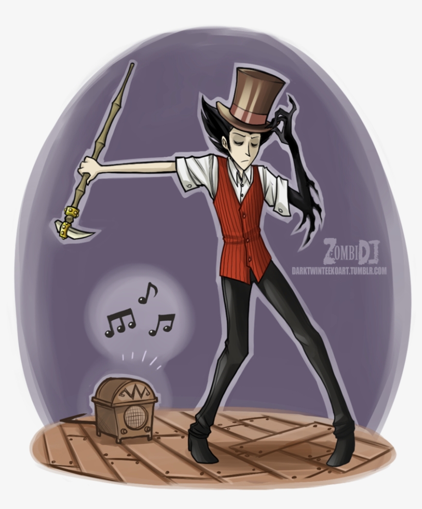 Don't Starve Cosplay William Carter And Charlie Love - Don T Starve Wilson Top Hat, transparent png #1986619