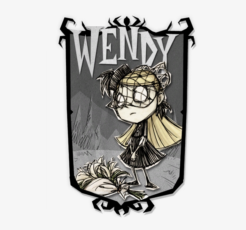 Don't Starve Together The Gorge Download - Don T Starve Together Wendy Skins, transparent png #1986747