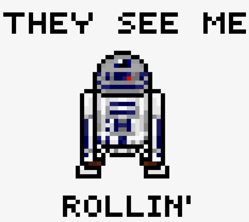 R2d2 - Robot, transparent png #1986939
