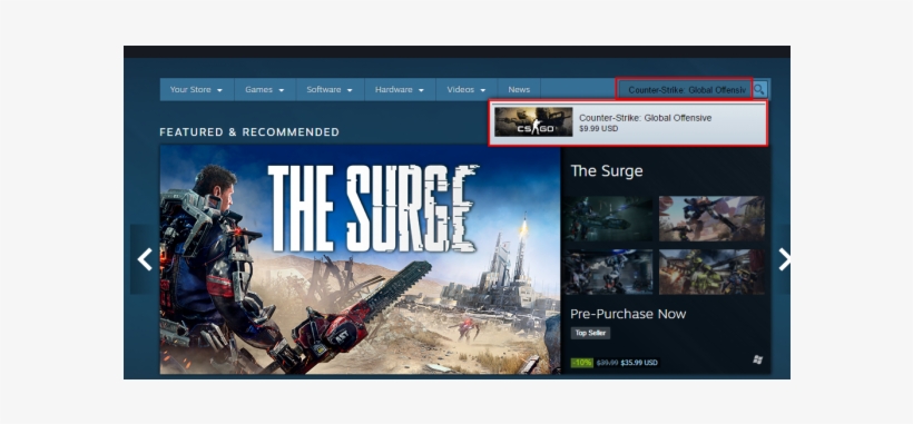 Global Offensive - Ps4 The Surge, transparent png #1987019