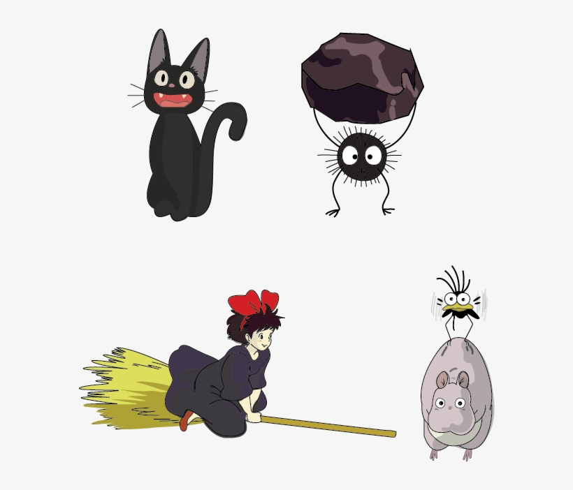 Studio Ghibli Characters Png, transparent png #1987046