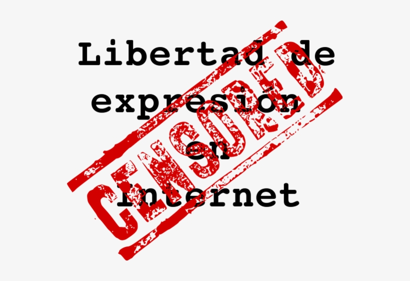 Libertad De Exprecion Y Censura En El Internet - Censored Stamp Tile Coaster, transparent png #1987071