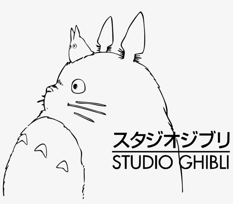 Totoro Studio Ghibli Logo, transparent png #1987150