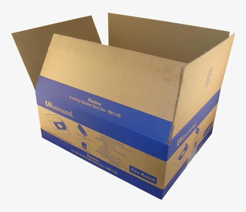 Custom Shipping Box - Cardboard Box Print Design, transparent png #1987240