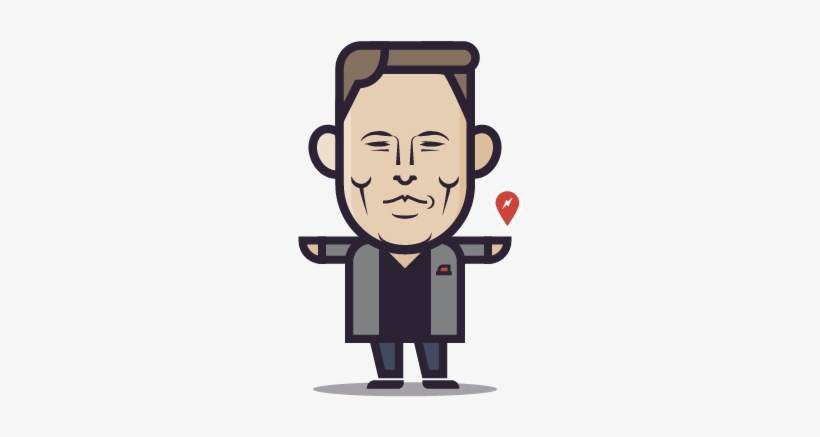 Loogmoji Of Elon Musk - Elon Musk, transparent png #1987247