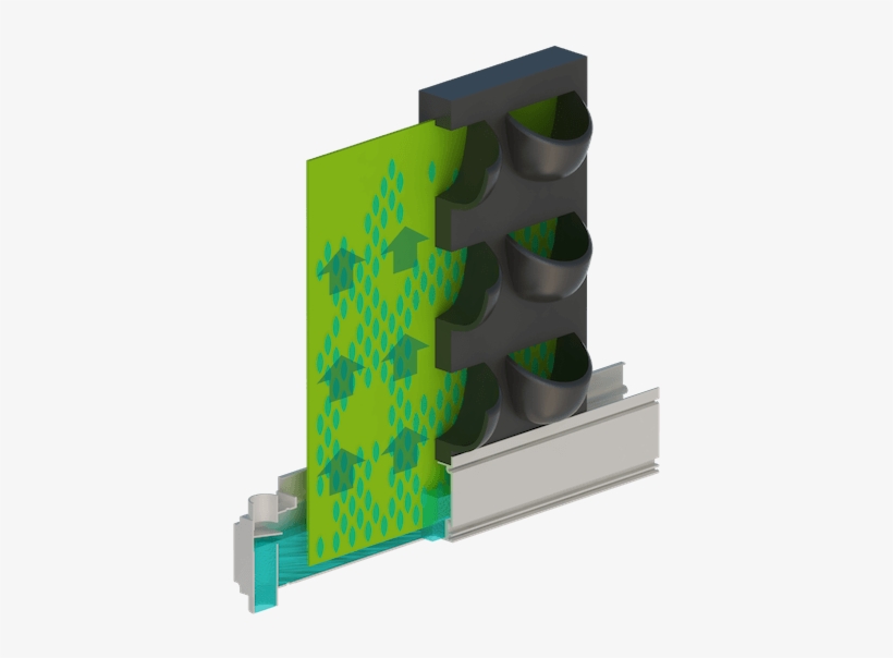 Illustration Of Suite Plants' Plant Cassettes And Passive - Architecture, transparent png #1987518