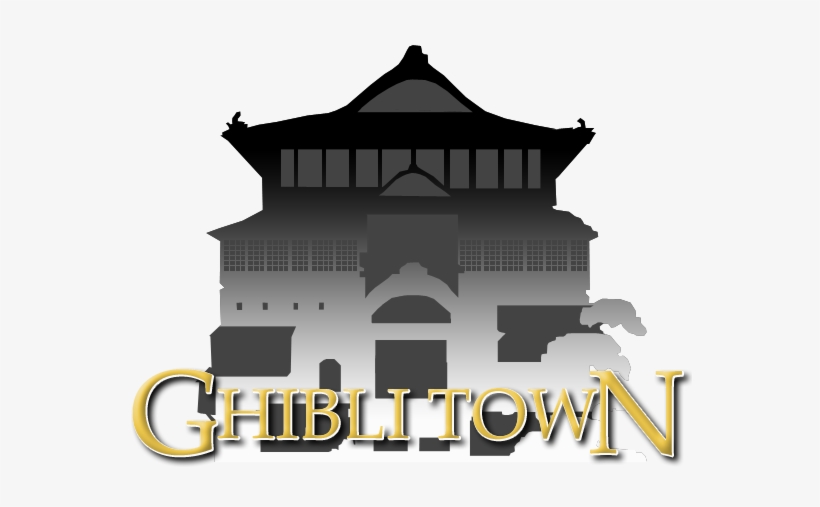 Ghibli Town Logo - Kingdom Hearts 3 Ghibli, transparent png #1987523