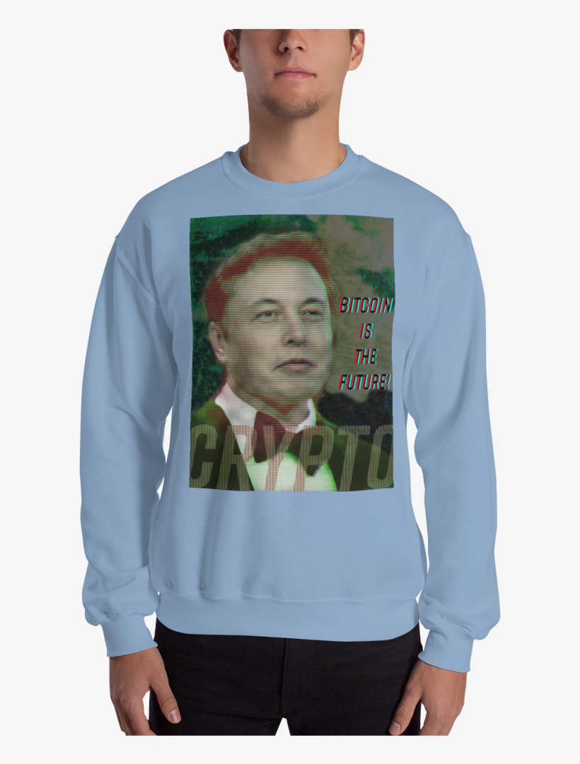 Elon Musk - Sweatshirt, transparent png #1987693