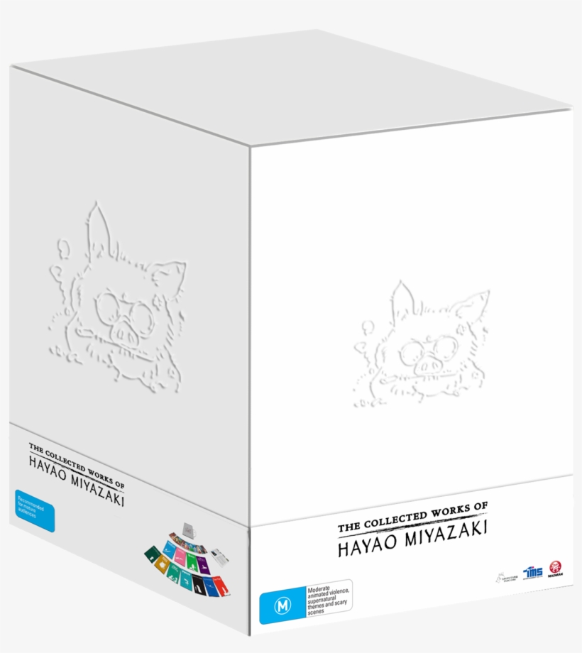 What's In The Collected Works Of Hayao Miyazaki Box-set - Collected Works Of Hayao Miyazaki (blu-ray), transparent png #1987790