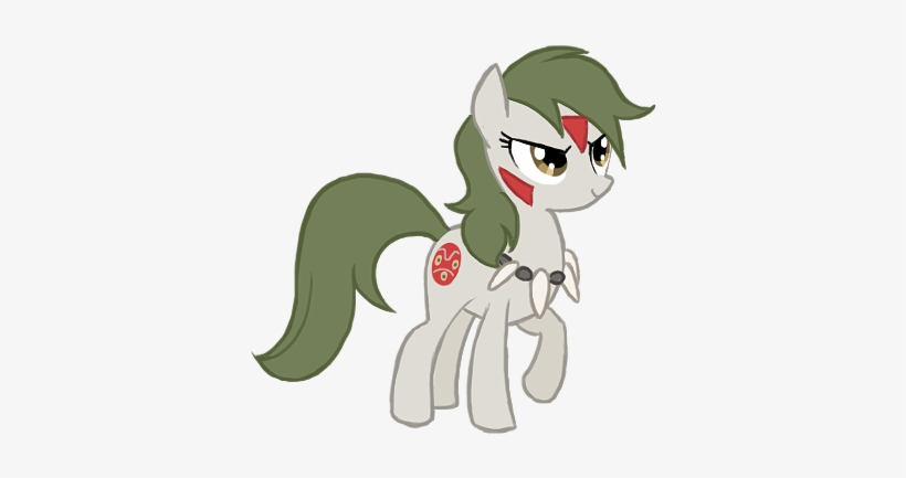 View Vs Download Ds - La Princesa Mononoke Pony, transparent png #1987831