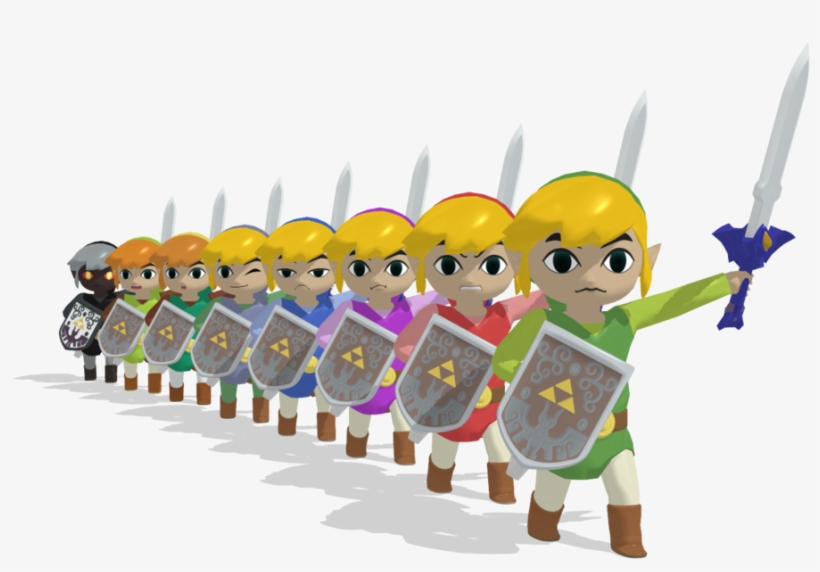 Toon Link 3d By Akirunyang On Deviantart - Super Smash Bros. For Nintendo 3ds And Wii U, transparent png #1987955