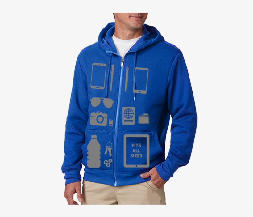 The Scottevest Hoodie Cotton The Scottevest Hoodie - Hoodie, transparent png #1988080