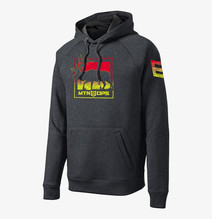 Elk Hoodie - Hoodie, transparent png #1988105