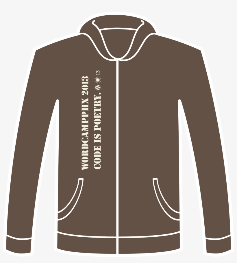 Wordcamp Phoenix 13 Hoodie Design - Design, transparent png #1988155